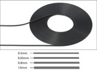 Tamiya 12675 Cavo vinile Nero 0,5 mm (2 mt) modellismo
