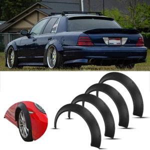 4.5" Flexible Car Fender Flares Extra Wide Wheel Arches For Ford Cr own Victoria - Picture 1 of 14