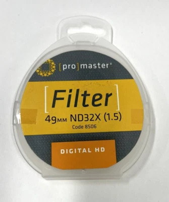 ProMaster Digital HD Filter 49mm ND32x (1.5) Code 8506 - Image 1 of 4