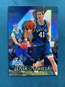 1998-99 Dirk Nowitzki Fleer Flair Showcase Row 2 Rookie-Dallas Mavs