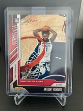 Anthony Edwards 2020-21 Panini NBA #132 Basketball Rookie Card Limited Numered