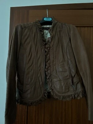 Casaco de Couro Morgan - Image 1 of 4