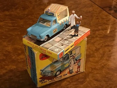 Juguetes Corgi de colección | Ford Thames Walls Ice Cream Van con 2 estatuillas | No. 447 Foto 1 de 4