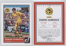 2015 Panini Donruss Press Proof Gold /99 Rubens Sambueza #67