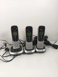 BT 2600 Trio Set Telefony z ładowarkami z blokowaniem połączeń i automatyczną odbieraniem połączeń- - Zdjęcie 1 z 4