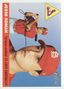 2004 Topps Heritage Baseball #125 Jesse Roman RC St. Louis Cardinals