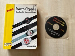 SWATCH-CLOPEDIA 1983-2002! Alle Uhren abgebildet-inkl. CD-Rom Prototypen-Katalog - Picture 1 of 8