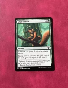 Chatterstorm - NM - MTG Modern Horizons 2 - Magic the Gathering - Excellent - Foto 1 di 1