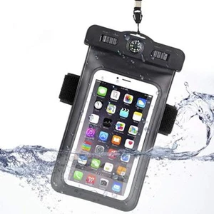 Funda Impermeable Con Brújula Para Smartphone De 4 Pulgadas En Brazo - Imagen 1 de 6