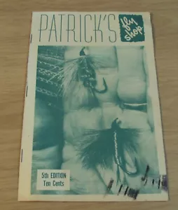 VTG 1940's FLY FISHING Catalog~"PATRICK'S FLY SHOP"~Seattle WASH~ - Picture 1 of 9