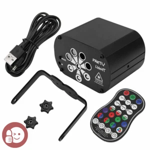Disco Lights RGB Projector Stage Lighting Party KTV Club Lamp 240 Patterns - Picture 1 of 11