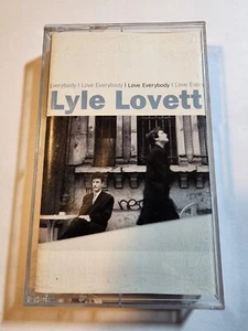 LYLE LOVETT : I LOVE EVERYBODY Cassette 1994 VG+/EX CS6 - Picture 1 of 1