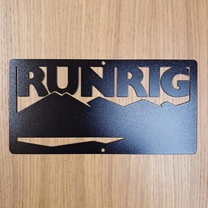 Steel Runrig Plaque - Picture 1 of 1
