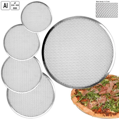 Pizzagitter Pizzablech Pizzabackblech Aluminium 23-50cm Pizzamatte Pizzascreen  - Bild 1 von 4