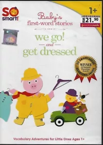 So Smart Baby's First Word Stories We Go Get Dressed DVD For 12 Months Up - Picture 1 of 8