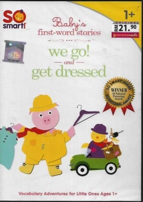 So Smart Baby's First Word Stories We Go Get Dressed DVD For 12 Months Up - Image 1 of 4