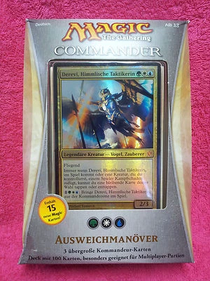 GERMAN Magic MTG 2013 Commander C13 Sealed Evasive Maneuvers Deck the Gathering  - Image 1 of 2
