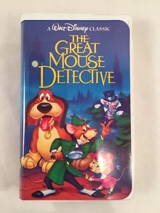 Walt Disney Black Diamond Edition - The Great Mouse Detective - VHS 1360 - EUC - Picture 1 of 4