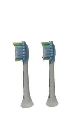 2 original Philips Sonicare C3 Premium Plaque Defence Bürstenköpfe in Weiß