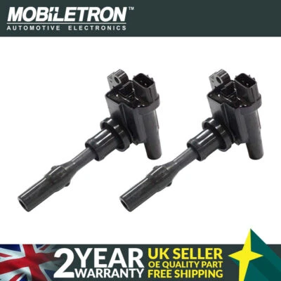 2 Pack Mobiletron CU-05 Ignition Coil for Suzuki Grand Vitara Jimny SX4 S-Cross - Image 1 of 2