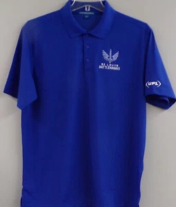 UFL United Football League St. Louis Battlehawks Mens Polo XS-6X, LT-4XLT New - Picture 1 of 13