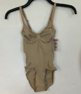 BODY SKIMS STILE SLIP IN MARRONE CHIARO DONNA TAGLIA S PICCOLO NUOVO SENZA ETICHETTE - Foto 1 di 2