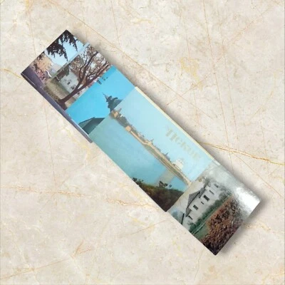 Soviet Vintage postcards Pskov photo picture 12 cards printed in USSR 1977 year - Image 1 of 4