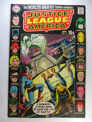 Justice League of America #83, Crisis, Will Magic Triumph? Fine, 6.0, OW Pages - Image 1 of 4