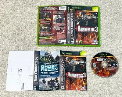 Tom Clancy's Rainbow Six 3  (Original Xbox Game) - Complete Tested CIB Authentic - Image 1 of 2