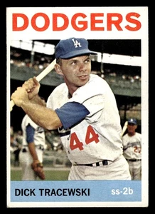 1964 Topps #154 Dick Tracewski - VG-VGEX *TedsCardShack* - Picture 1 of 2