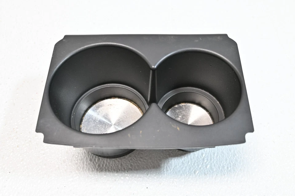 Consola central delantera doble taza soporte para latas de bebidas unidad OEM Jaguar XKR 50k Foto 1 de 4