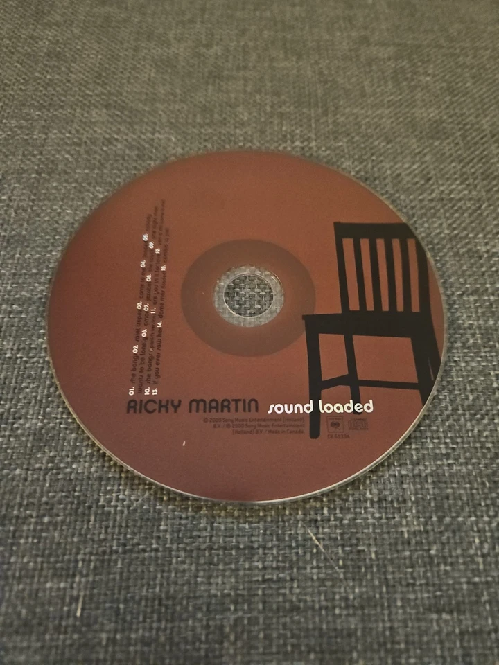Ricky Martin, sonido cargado... (solo CD) MV45 CD Foto 1 de 1