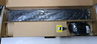 Dell Wireless Keyboard and Mouse - KM632 - With USB Dongle Black - Image 1 of 3