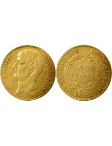 France Bonaparte - 40 Francs Or, Consulat - An 12 A Paris - Imagen 1 de 3