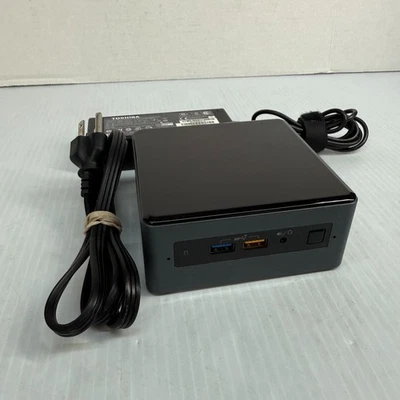 Intel NUC NUC8i3BEH i3-8109U Windows 11 Pro Min PC 256GB SSD + 500GB HDD 16GB - Image 1 of 4