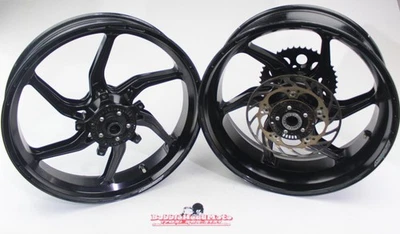 15-25 YAMAHA YZF R1 CORE MOTO FRONT REAR WHEEL RIM STRAIGHT - Image 1 of 4