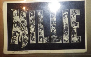 ANTIKE POSTKARTE SCHWARZWEISS PHILCO NAMEN SERIE "MILLIE" UNGELAUFEN - Bild 1 von 4