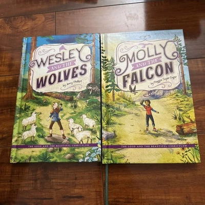 The Good & the Beautiful:Wesley and the Wolves+Molly and the Falcon-Level 2 - Image 1 of 2