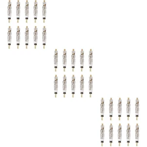 30 pcs  Motorcycle Replacement Tire Tyre Stem Core Part (Silver) Tire Core - Picture 1 of 12