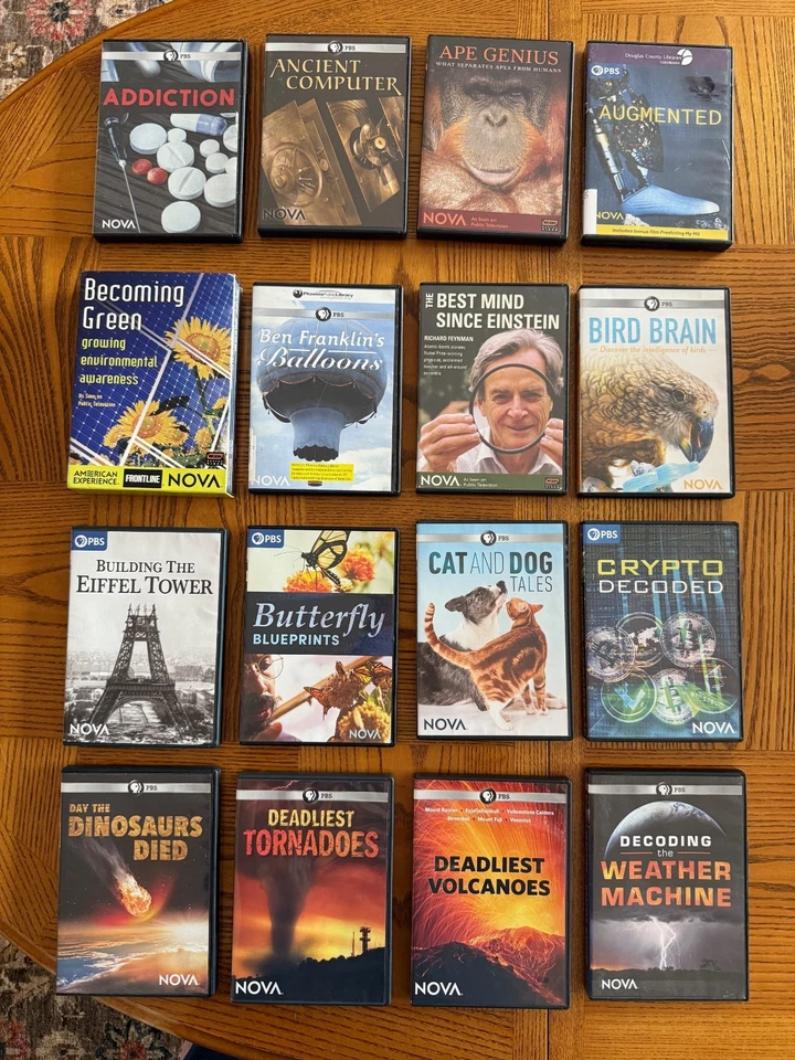 PBS NOVA DVD Lot- Pick your favorite(s). Photos provided (Last Update 11/5/2025) - Image 1 of 4