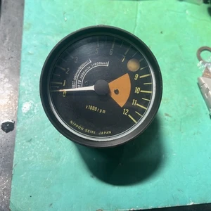 1972 KAWASAKI TACHOMETER  25016-011 S2 MACH II 350 triplestuff - Bild 1 von 13