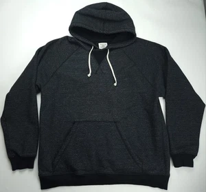 XXL Taylor Stitch x Strava Hoodie Charcoal Black Cotton Mens - Picture 1 of 4