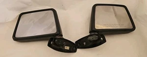 Oem Ford Mirrors For Ford Ranger 1983-1992 Bronco II 1984-1990 Manual Black Pair - Picture 1 of 11