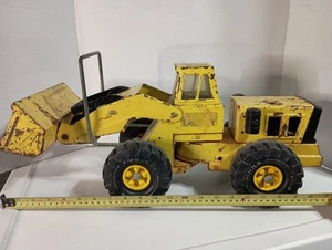 Vintage 1965-69 Tonka Toys Pressed Steel Front End Loader Construction Toy - Picture 1 of 18