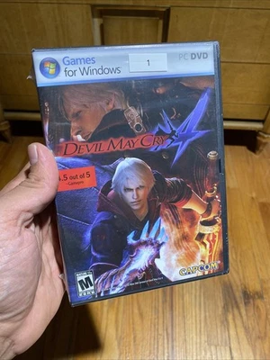 Devil May Cry 4 (PC, 2008) Factory Sealed Brand New - Image 1 of 4