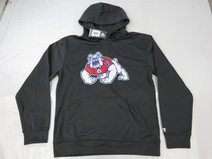 New Fresno State Bulldogs Mens Sizes M Medium Dark Gray Hoodie $25 - Picture 1 of 5