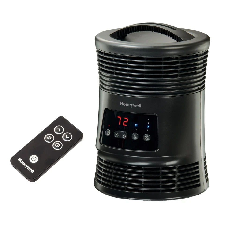 Honeywell 360 Digital Surround Fan Forced Heater HHF370B Black