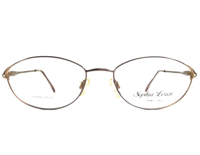 Marcos de gafas Sophia Loren ZYLOWARE 091 M130 cristales ovalados dorados 54-18-140 Foto 1 de 4