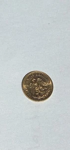 1945 DOS PESOS 2 PESOS MEXICO GOLD COIN! NICE! - Picture 1 of 2