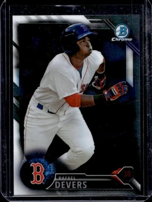 2016 Bowman Рафаэль Деверс Chrome Prospects #BCP109 Red Sox - Изображение 1 из 2
